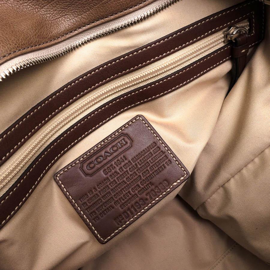 【美品】COACH・2way・ハリソン・シボ革・大容量・A4収納可・バッグ COACH コーチ ビジネスバッグ レザー シボ革 2way A4可 ブラック