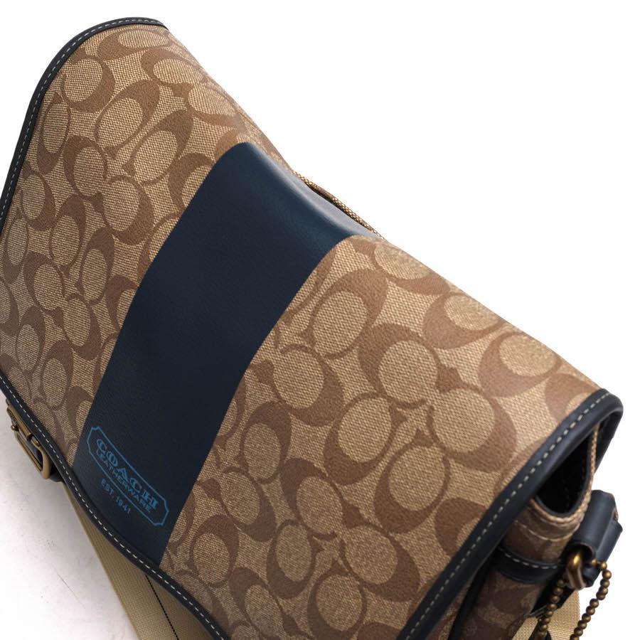 毎日続々入荷 コーチ COACH F70077 ショルダーバッグ PVC シグネチャー