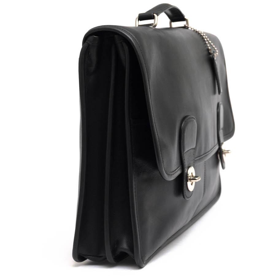 COACH（コーチ） ビジネスバッグ 70375 カーフ 牛革 フラップ式
