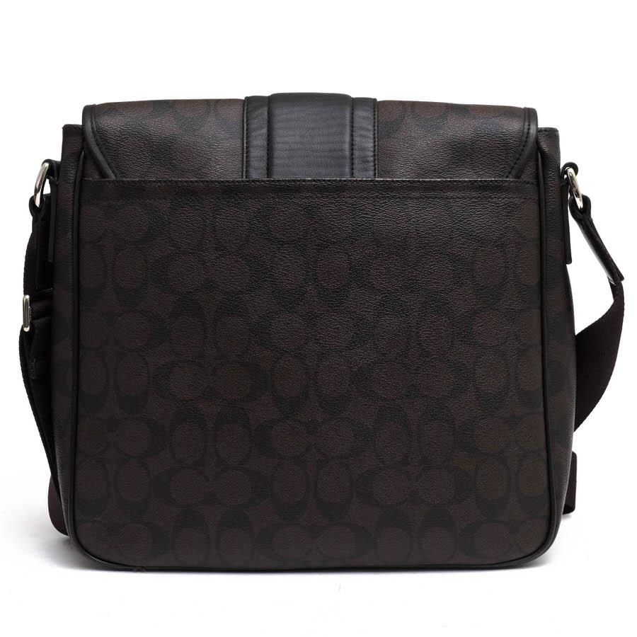 COACH（コーチ） ショルダーバッグ F71102 Heritage Signature Map Bag 