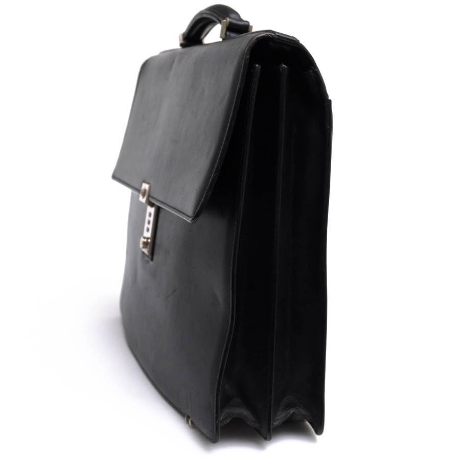 GIANNI VERSACE ヴェルサーチ ビジネスバッグ 牛革 カーフ