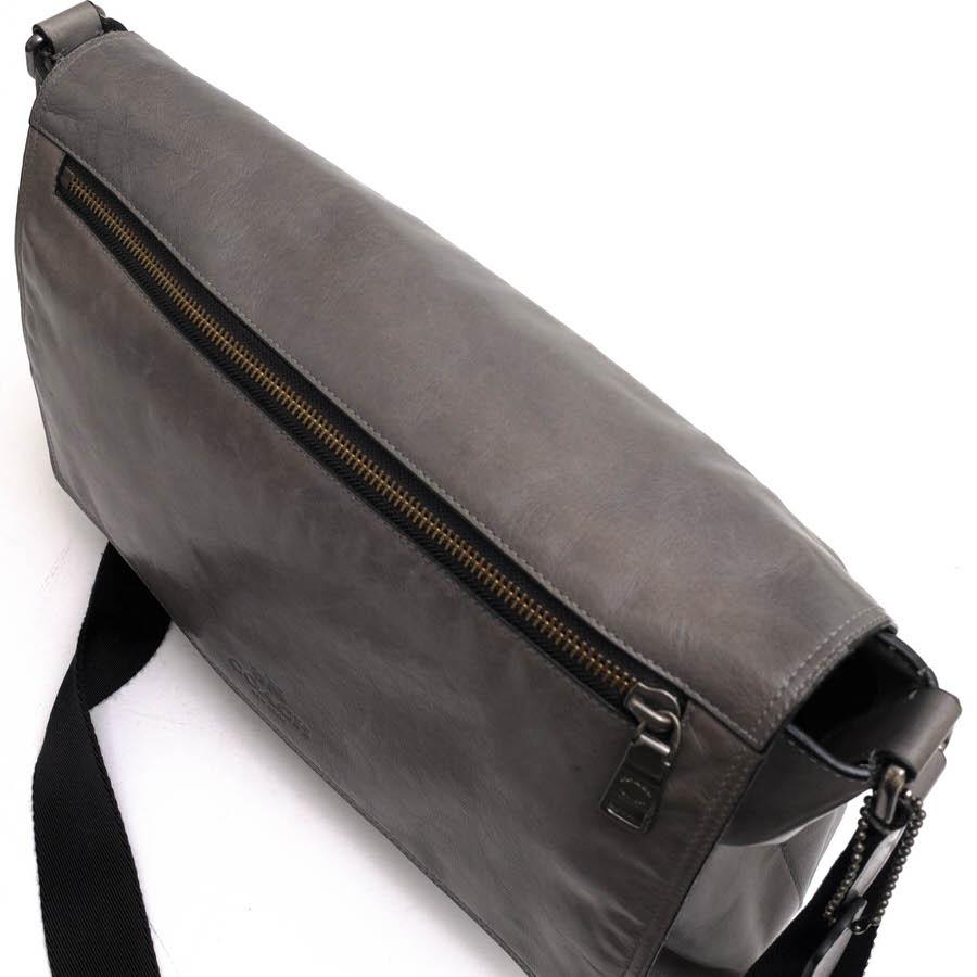 ○コーチ COACH スポーツカーフ 牛革 ショルダーバッグ F71642 Sullivan Messenger In Sport Calf Leather サリバン メッセンジャ  中古 COACH（コーチ） ショルダーバッグ F71642 Sullivan Messenger In