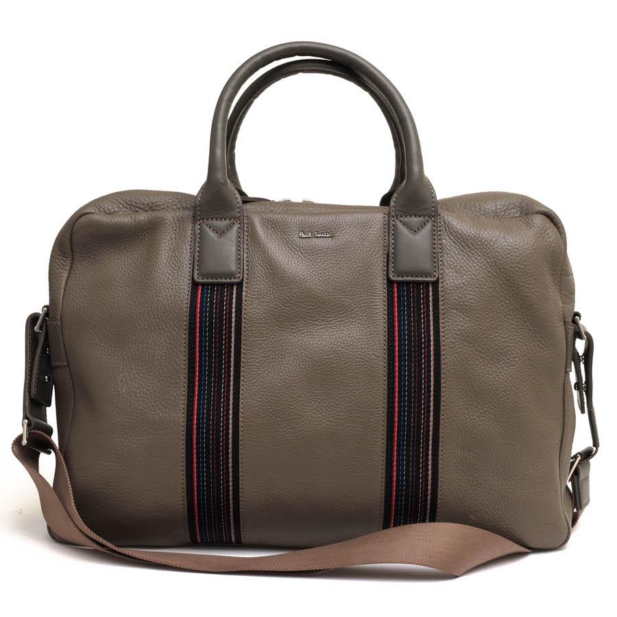 美品✨ Paul Smith レザー ビジネスバック シティウェビング A4