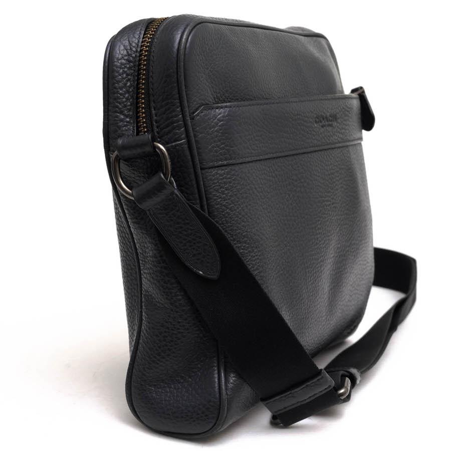 COACH コーチ ショルダーバッグ F24876 Charles Camera Bag チャールズ カメラ バッグ ペブルドレザー 牛革 クロスボディ シボ革 シュリン_2