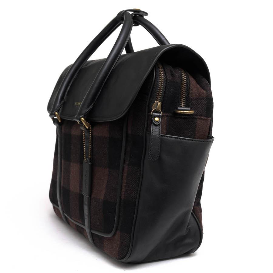 COACH（コーチ） ビジネスバッグ F71440 チェック柄 : Desir Yahoo