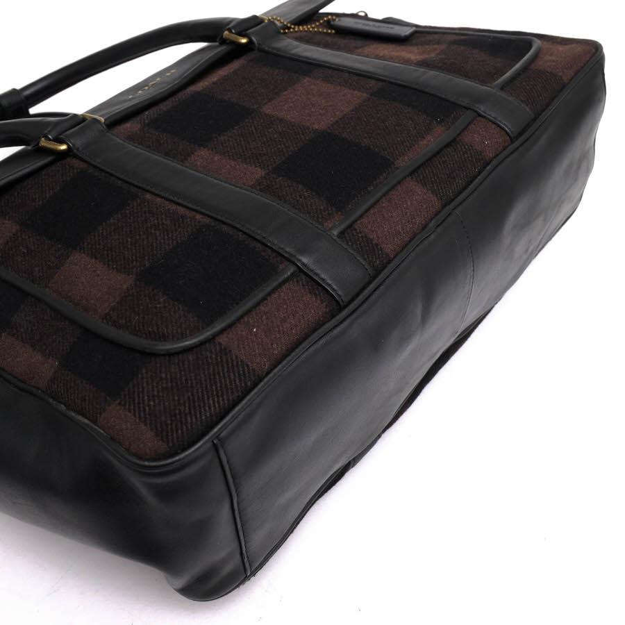COACH チェック柄 ビジネスバッグ A4対応 COACH（コーチ） ビジネスバッグ F71440 チェック柄 : Desir Yahoo