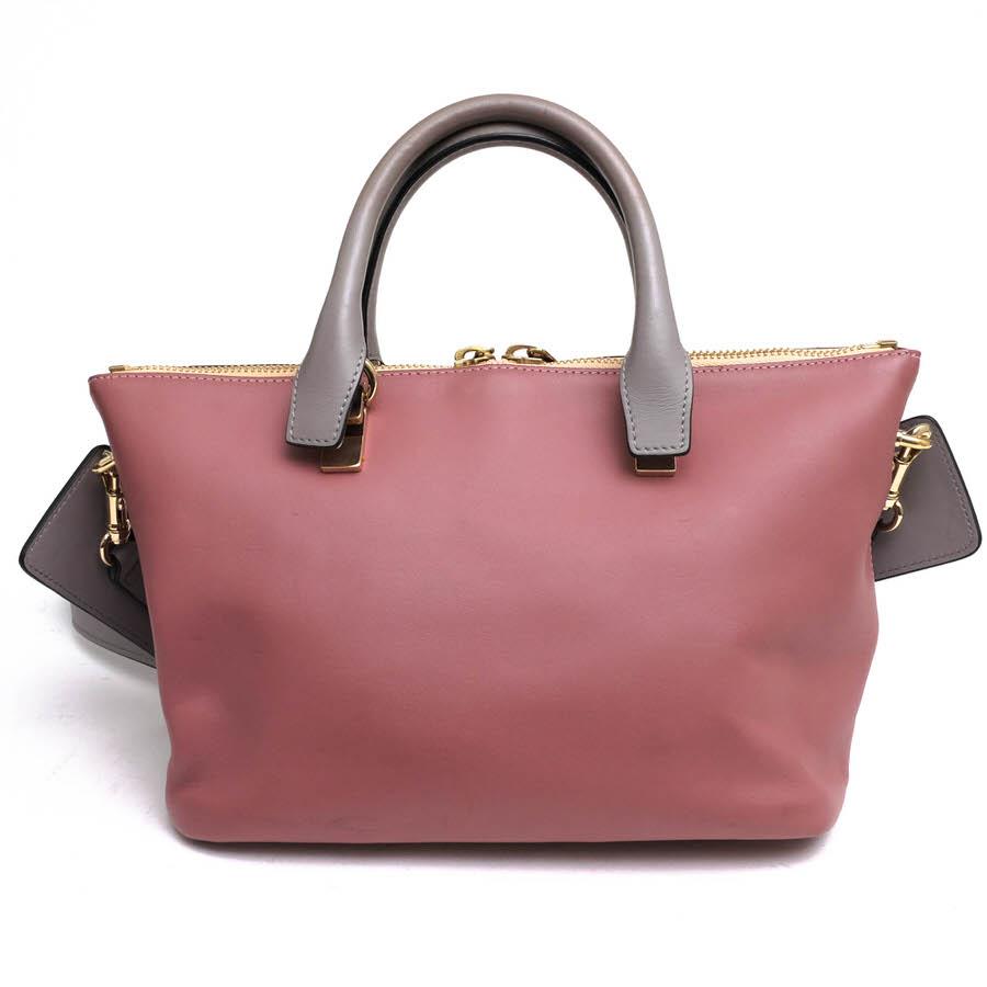 Chloe クロエ ベイ ミニバッグ Chloe クロエ ハンドバッグ BAYLEE mini ベイリー 牛革 : Desir