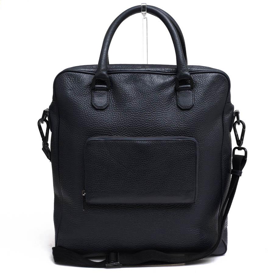 値下げ　FURLA UOMO フルラ ウォモ  2way ショルダートートバッグ FURLA（フルラ） トートバッグ UOMO ウオモ 牛革 MAN マン ポーチ付き