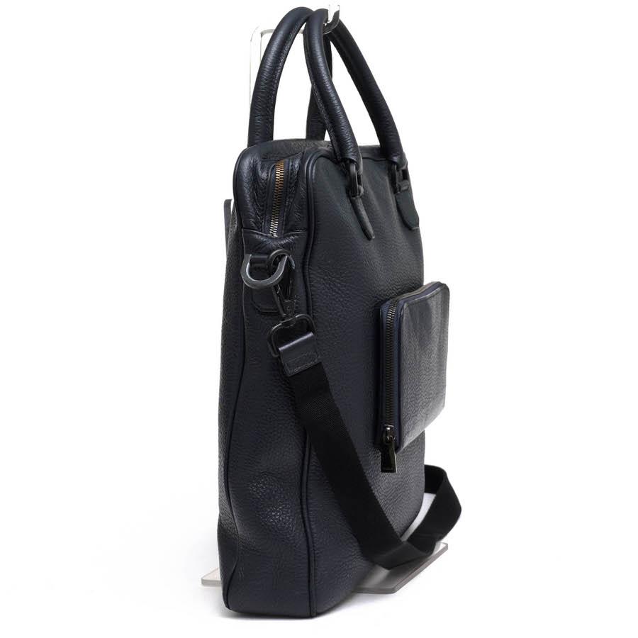 値下げ　FURLA UOMO フルラ ウォモ  2way ショルダートートバッグ FURLA（フルラ） トートバッグ UOMO ウオモ 牛革 MAN マン ポーチ付き