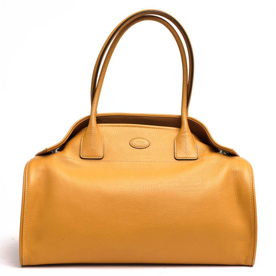 TOD'S トッズ トートバッグ Girelli ジレリ ペブルドレザー 牛革 シボ