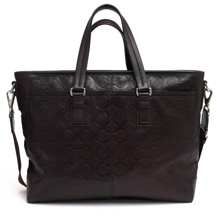 COACH（コーチ） ビジネスバッグ 70253 Op Art Leather Business Tote 