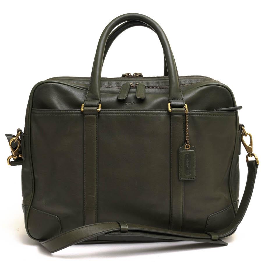 COACH コーチ ビジネスバッグ 70777 Bleecker Leather Commuter