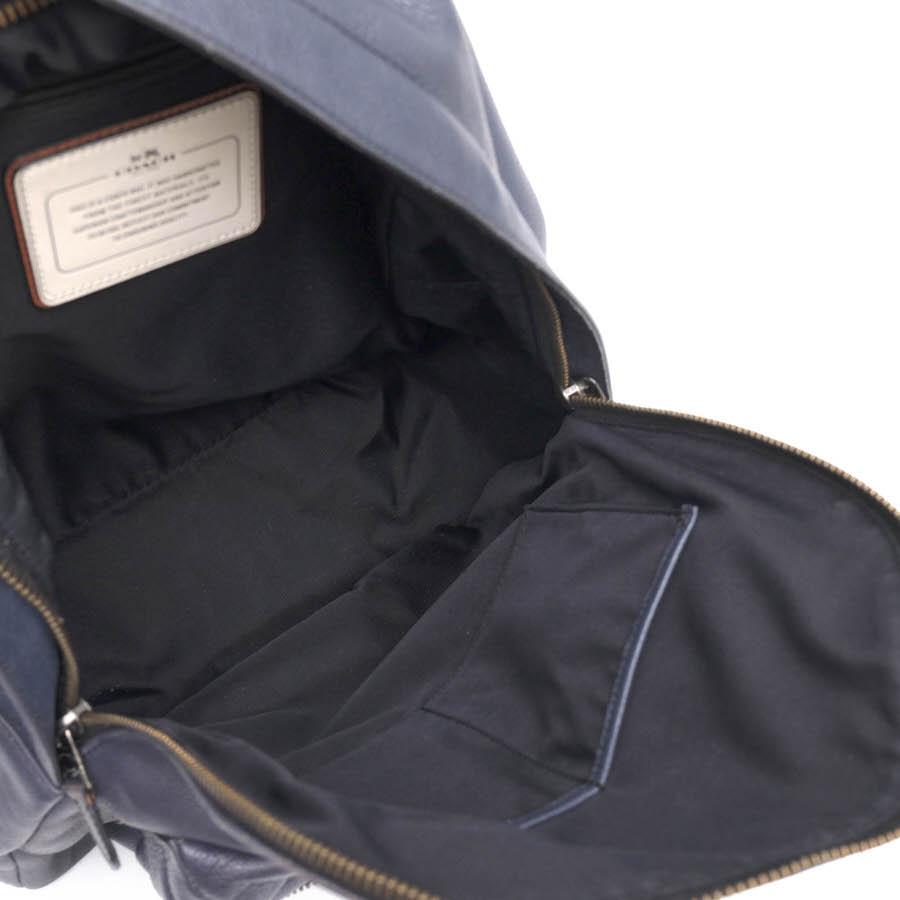 COACH（コーチ） リュック F71622 Campus Backpack in Refined Pebble
