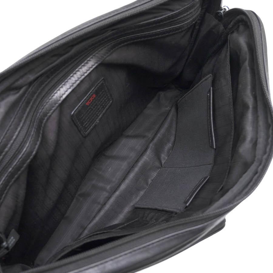 TUMI（トゥミ） ビジネスバッグ 96167DH Leather Slim Flap Brief