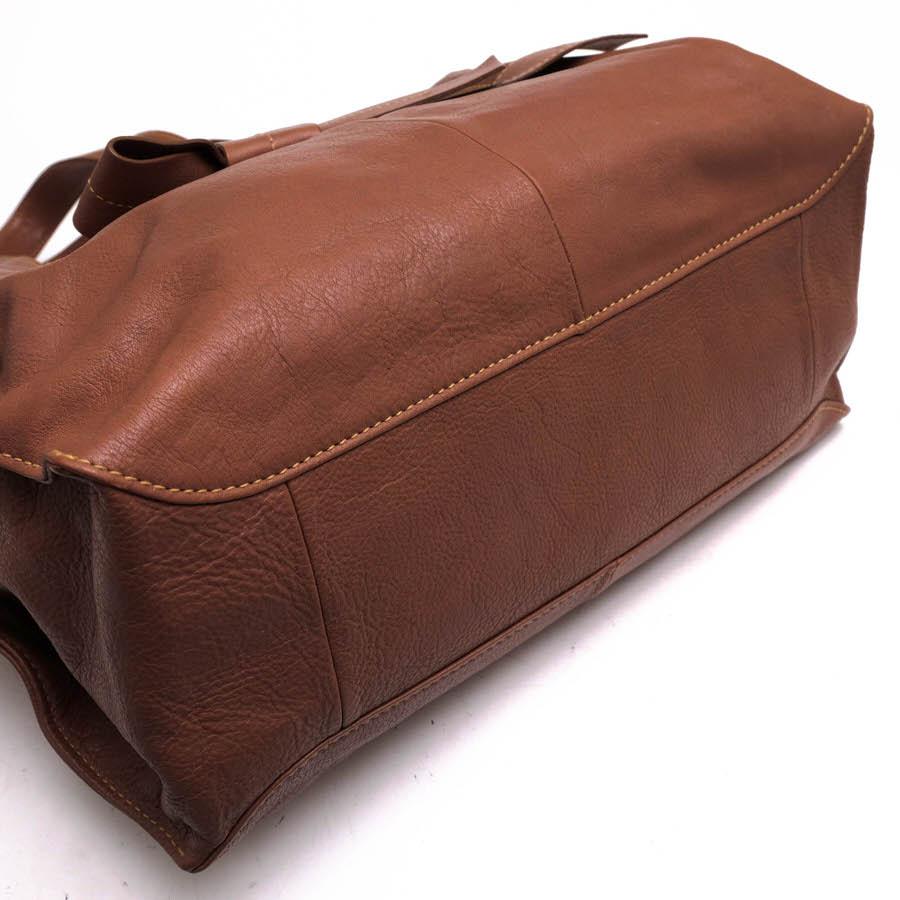 ○ゲンテン genten ベジタブルタンニンなめし 牛革 トートバッグ 41590 SashI サッシュ シボ革 シュリンクレザー 肩掛け ワンショ  中古 genten（ゲンテン） トートバッグ 41590 SashI サッシュ ベジタブル