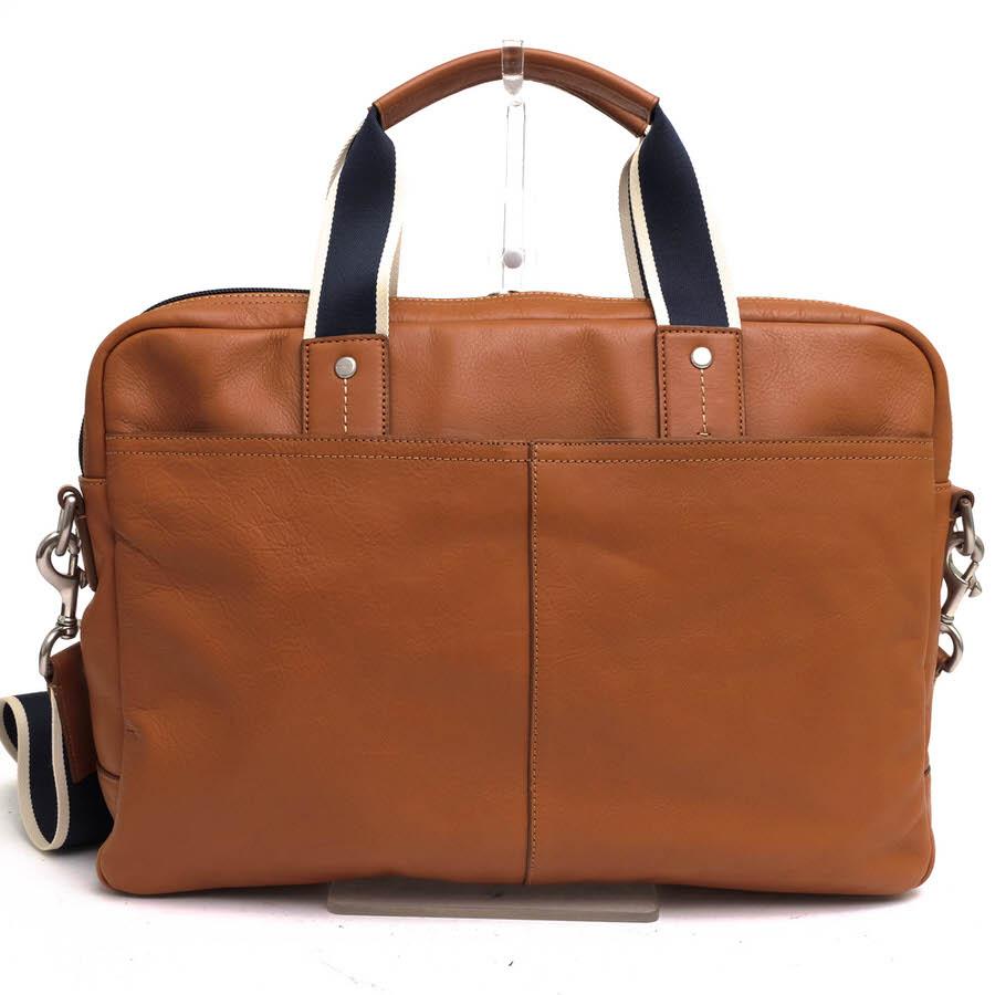 COACH（コーチ） ビジネスバッグ F70812 Heritage Web Leather Zip Top