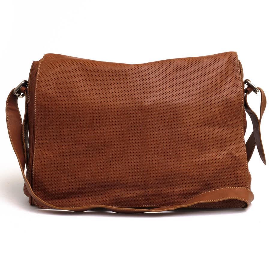 ZANELLATO ザネラート ショルダーバッグ 牛革 カーフ パンチングレザー