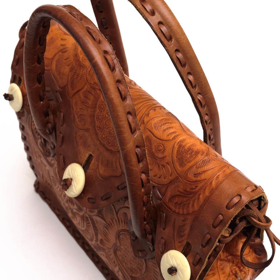 GRACE CONTINENTAL グレースコンチネンタル ハンドバッグ Carving