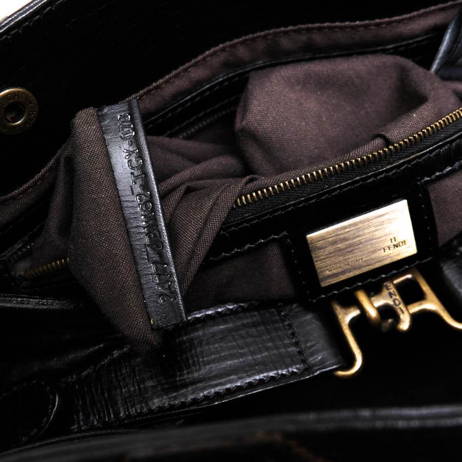 FENDI フェンディ ハンドバッグ ETNIKO エトニコ ナッパレザー シボ革  