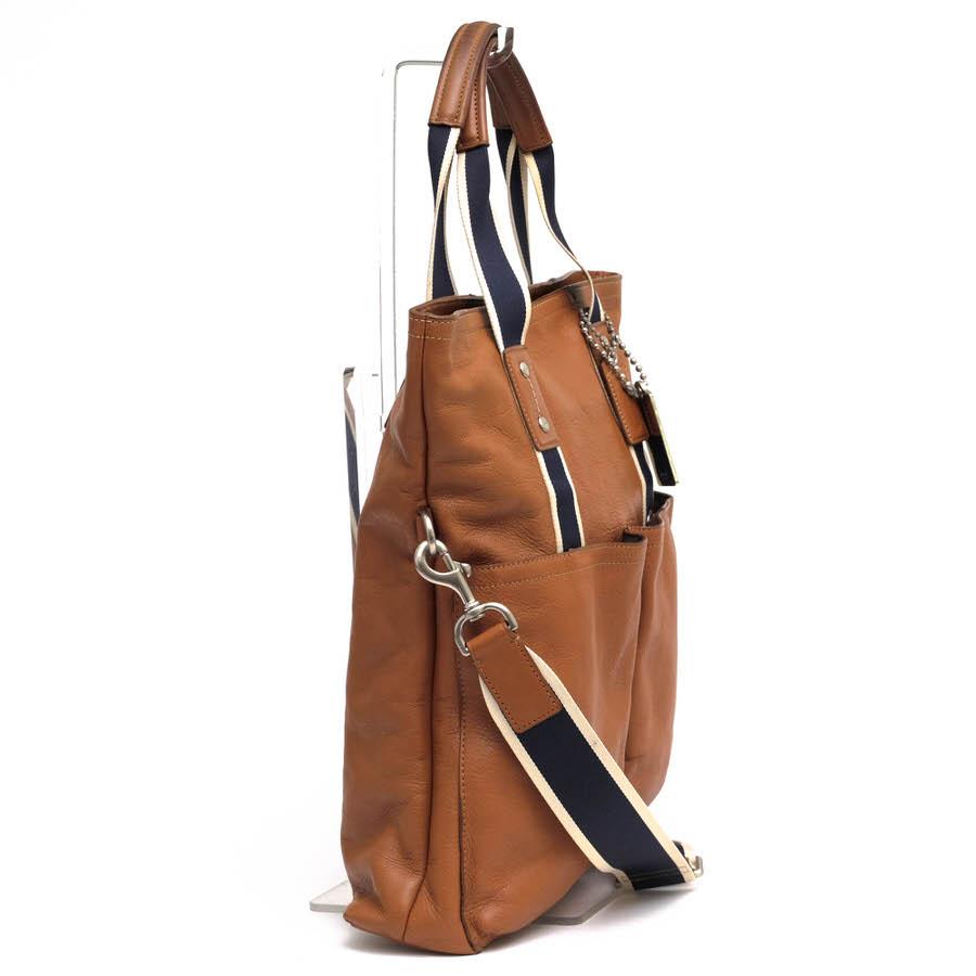 COACH コーチ トートバッグ F70558 Heritage Web Leather Foldover Tote ヘリテージ ウェブ レザー フォルド オーバー トート ウェブレザ_2