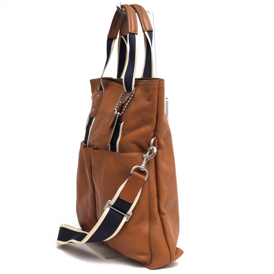 COACH コーチ トートバッグ F70558 Heritage Web Leather Foldover Tote ヘリテージ ウェブ レザー フォルド オーバー トート ウェブレザ_3