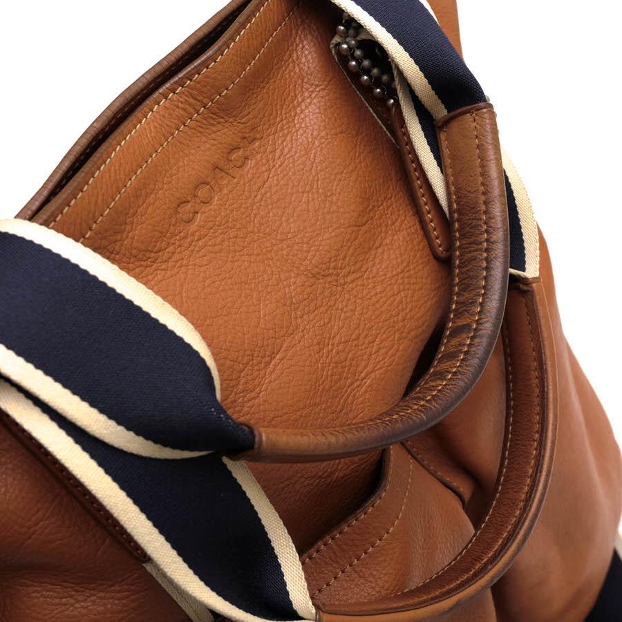 COACH（コーチ） トートバッグ F70558 Heritage Web Leather Foldover 