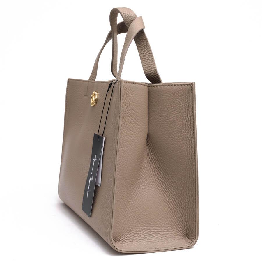 ○アンコキーヌ Anne Coquine イタリアンシュリンクレザー 牛革 ハンドバッグ 2405 ジャガードストラップ付き 2WAY ショルダーバッ 中古 Anne Coquine アンコキーヌ ハンドバッグ 2405 イタリアンシュリンク