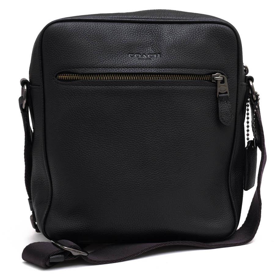 ○コーチ COACH リファインドペブルドレザー 牛革 ショルダーバッグ 72331 Metropolitan Flight Bag メトロポリタン フライトバッ  中古 COACH（コーチ） ショルダーバッグ 72331 Metropolitan Flight Bag