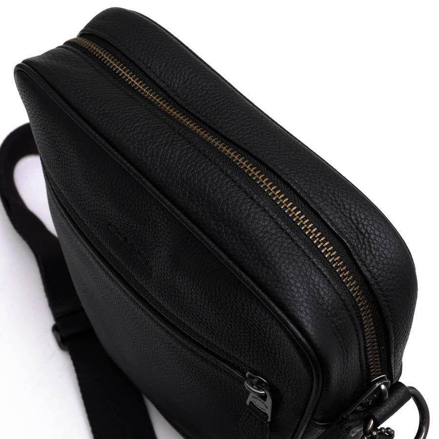 COACH コーチ ショルダーバッグ 72331 Metropolitan Flight Bag メトロポリタン フライトバッグ リファインドペブルドレザー 牛革 メッセ_4