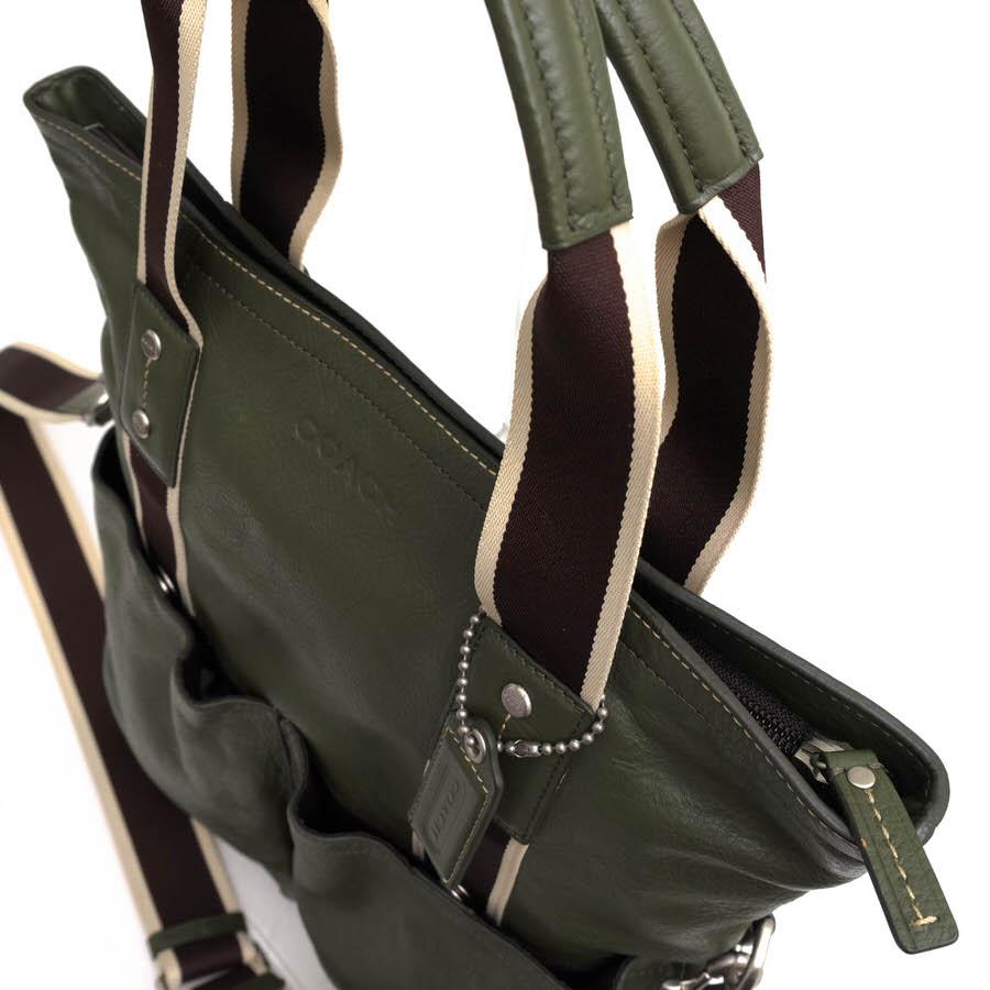 COACH コーチ トートバッグ F70558 Heritage Web Leather