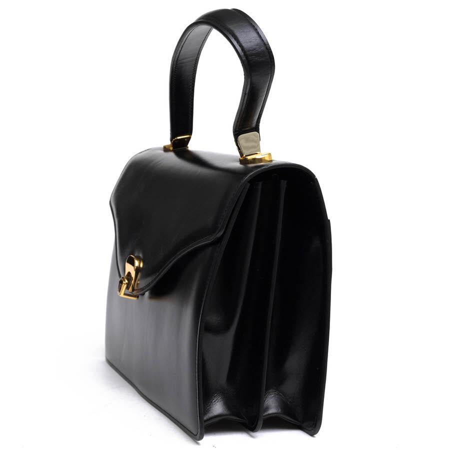 WAKO 和光 ハンドバッグ 牛革 カーフ 飾り金具 フォーマルバッグ 冠婚