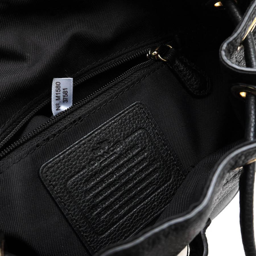 COACH（コーチ） リュック 37581 Mini Turnlock Rucksack In Polished