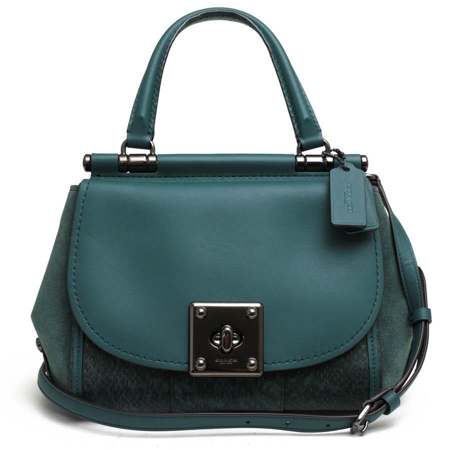 COACH コーチ ハンドバッグ 12086 Drifter Top Handle With Snakeskin ドリフター トップハンドル