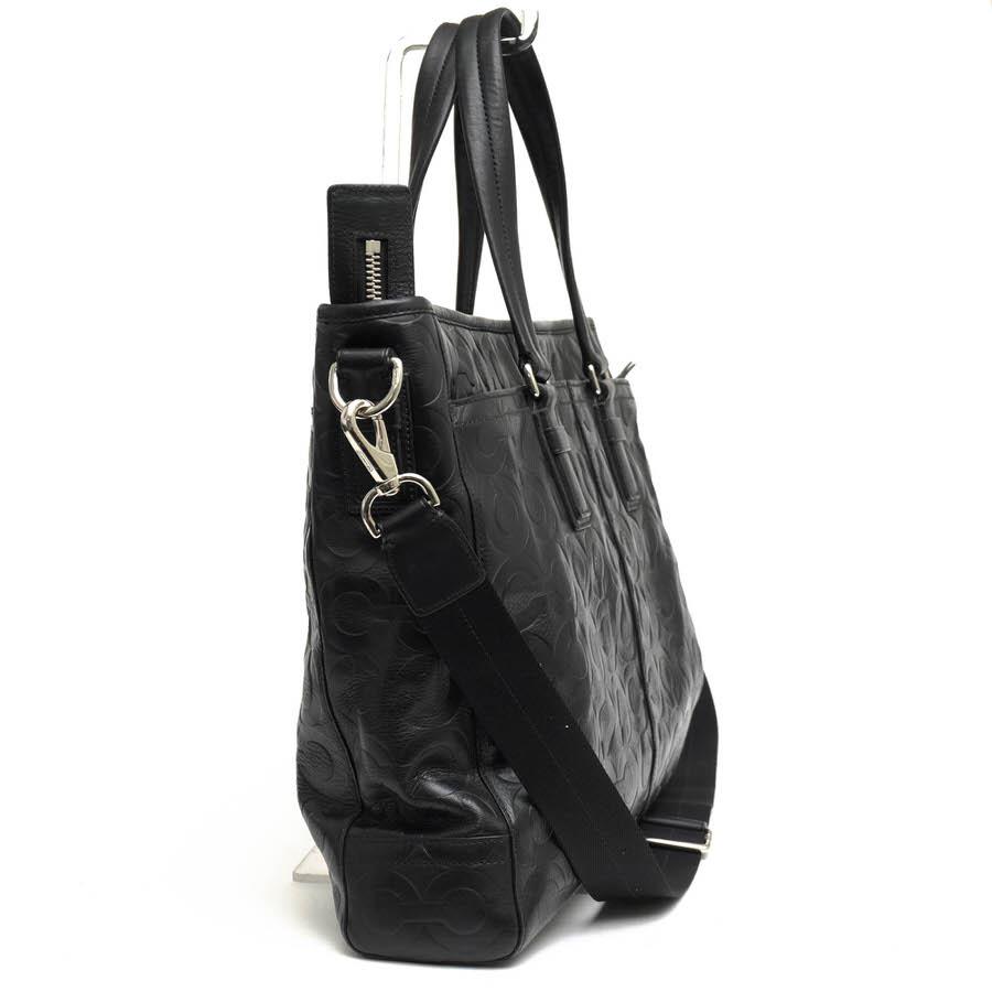 ド*ム様 COACH ビジネスバッグ COACH（コーチ） ビジネスバッグ 70253 Op Art Leather Business Tote