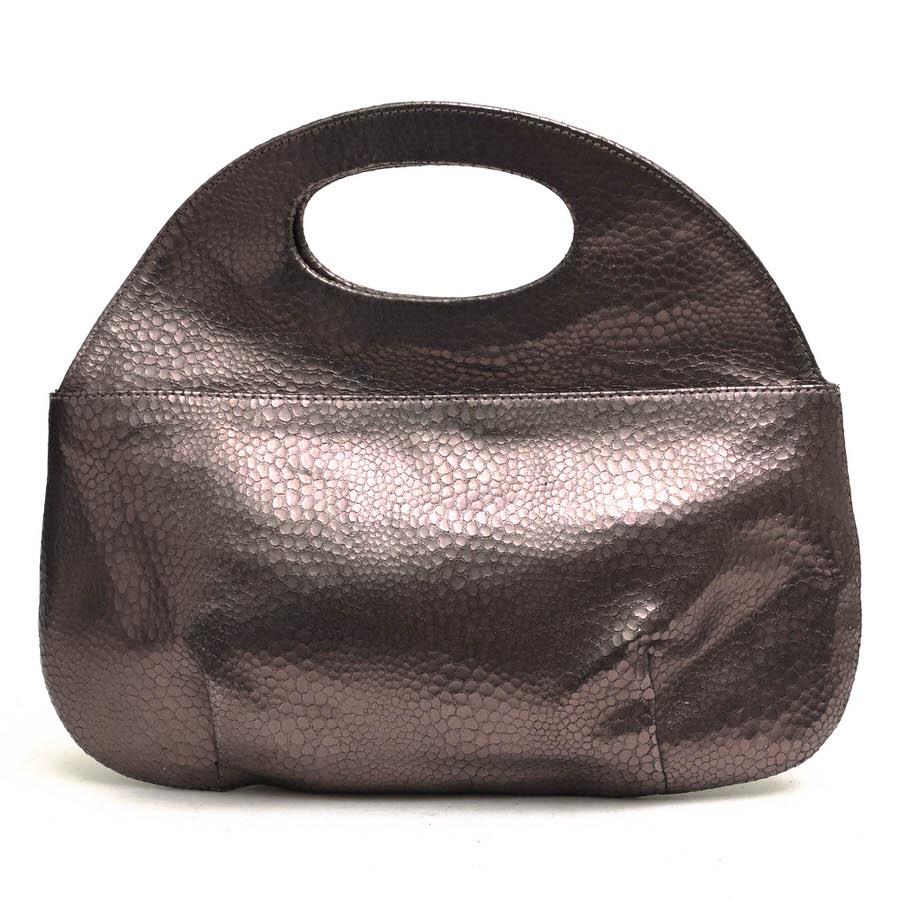 ○ヒロコハヤシ HIROKO HAYASHI 山羊革 ゴートスキン ハンドバッグ 709-01222 GATTOPARDO ガトーパルド 2WAY クラッチバッグ アニ  中古 HIROKO HAYASHI（ヒロコ ハヤシ） ハンドバッグ 709-01222 GATTOPARDO