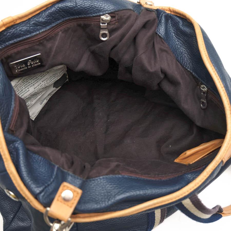 オロビアンコ　シボ革　バッグ orobianco / オロビアンコ ストライプ ストライプ 牛革 シボ革