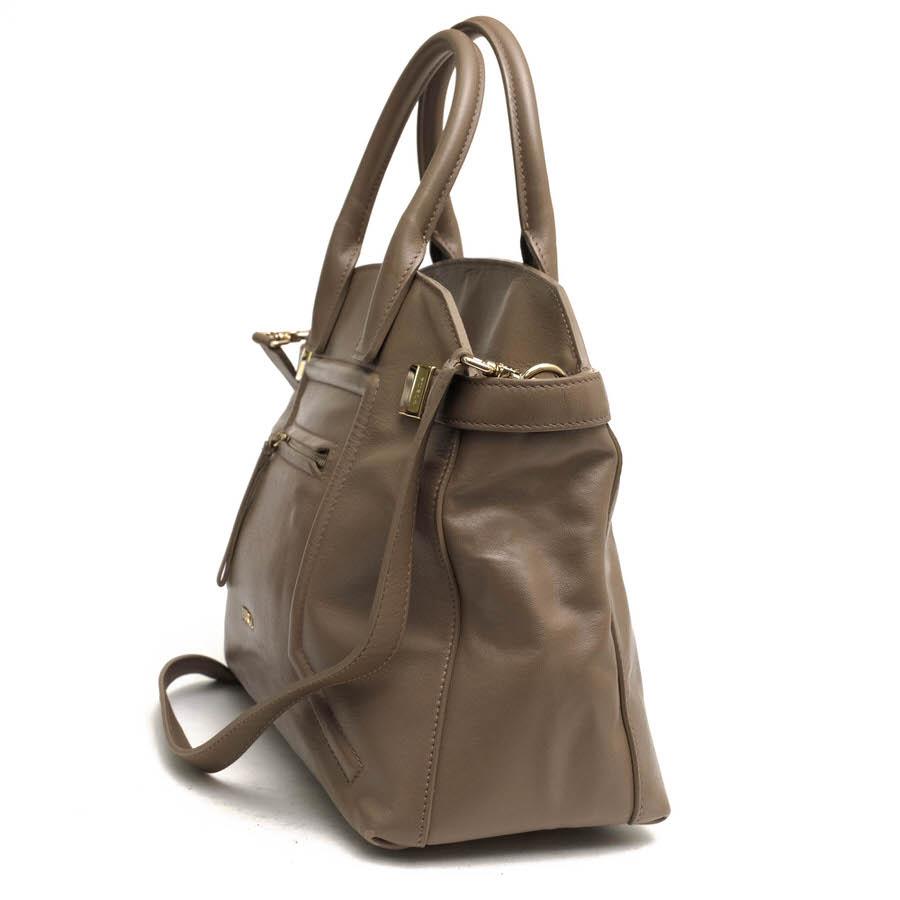 FURLA（フルラ） トートバッグ ALICE L SATCHEL アリーチェ グレージュ 