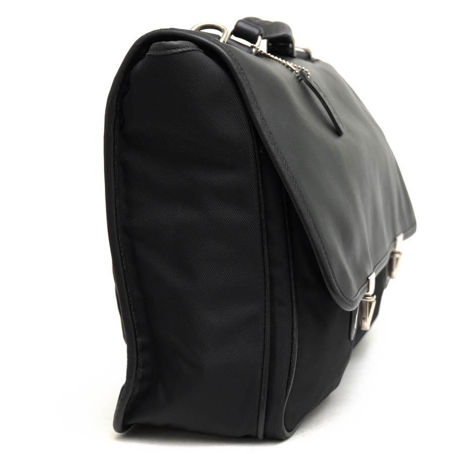 COACH コーチ ビジネスバッグ 5101 一部牛革 フラップ式 2WAY