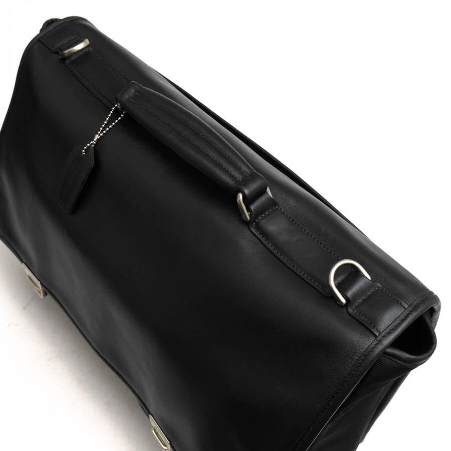 COACH コーチ ビジネスバッグ 5101 一部牛革 フラップ式 2WAY