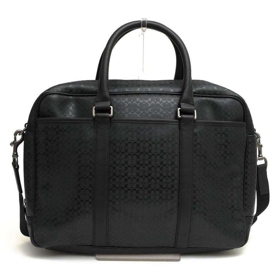 COACH（コーチ） ビジネスバッグ F70766 Heritage Signature Embossed
