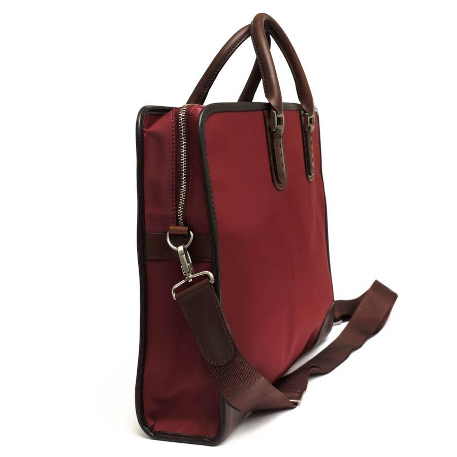美品　ポールスミス　ビジネスバッグ　肩掛け　ナイロン　レザー Paul Smith（ポール・スミス） ビジネスバッグ PSH107 STICH POINT