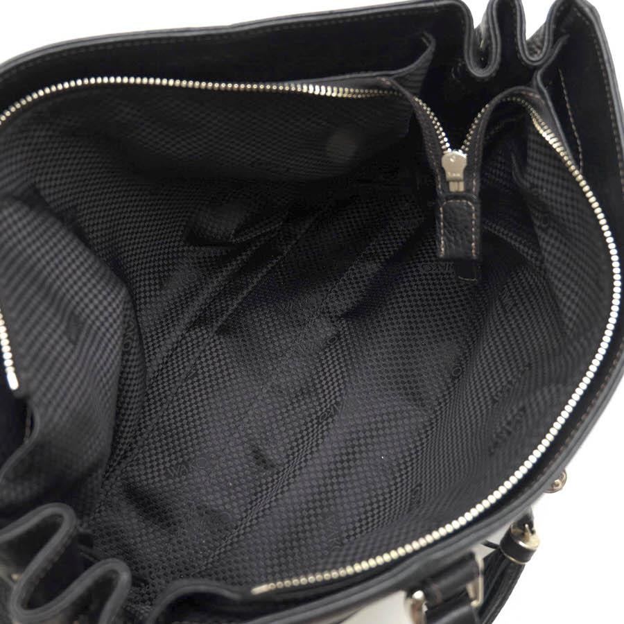 ✨美品✨WAKO 銀座和光 シボ革 カーフレザー ブラック ハンドバッグ 未使用級】WAKO 銀座和光 カーフレザー ブラック トップハンドルバッグ