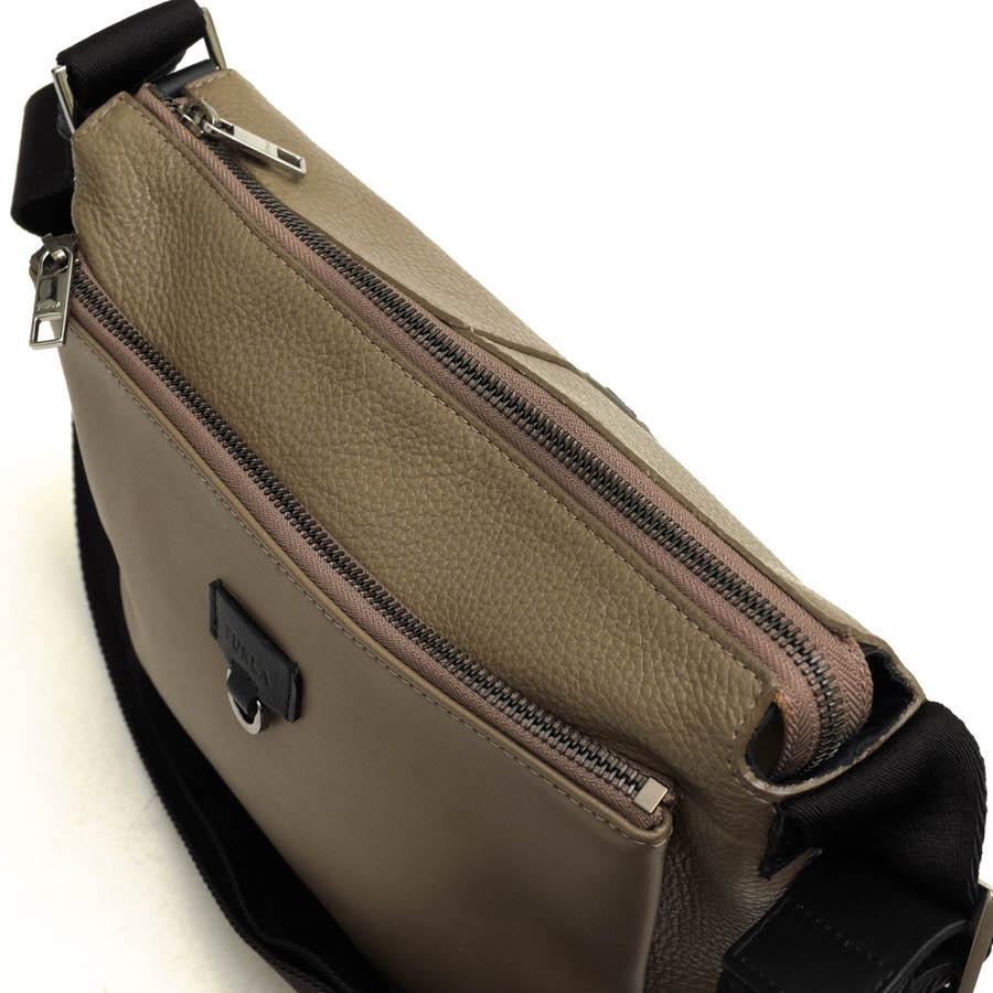 FURLA フルラ ULISSE ユリッセ レザー ショルダー バッグ中古