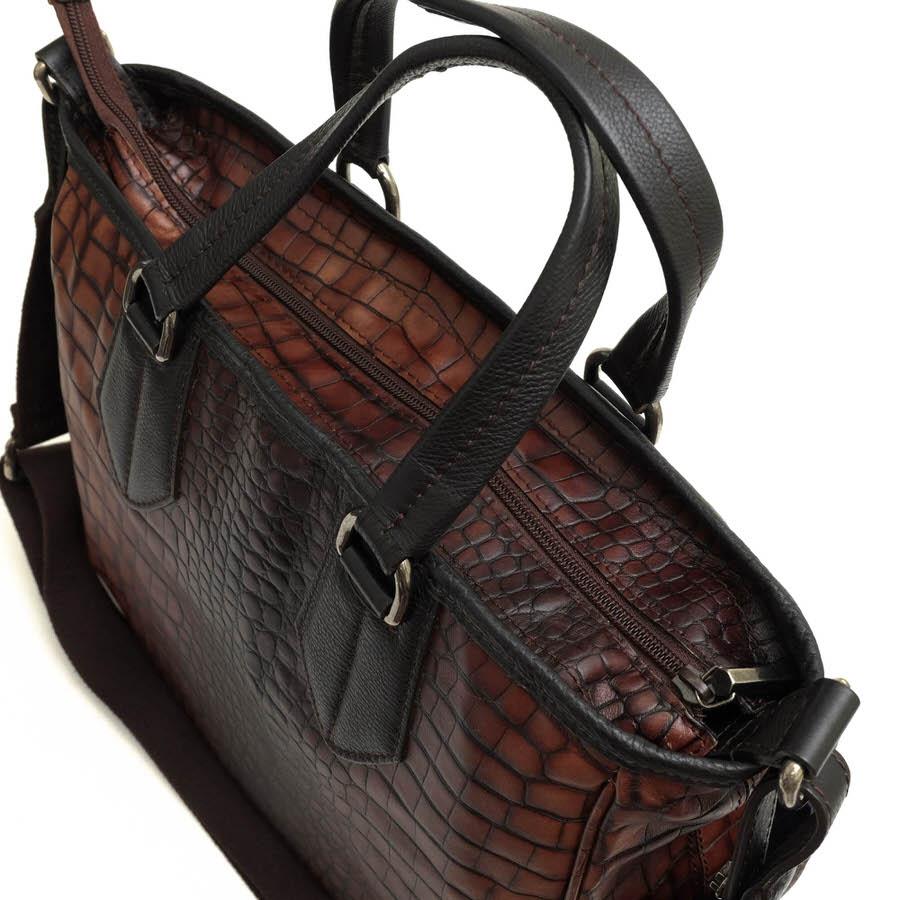 FURLA フルラ ビジネスバッグ UOMO ウオモ 牛革 2WAY ショルダー 