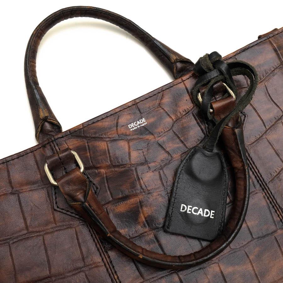 DECADE ビジネスバッグ 未使用】DECADE トートバッグ ビジネスバッグ