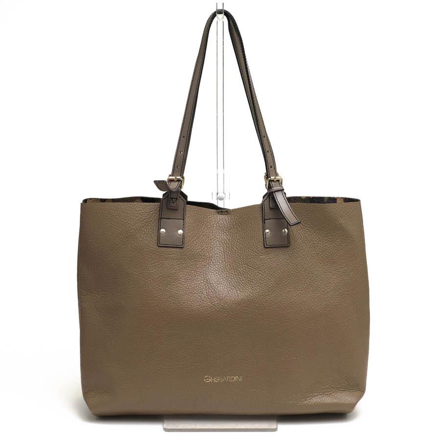 GHERARDINI ゲラルディーニ トートバッグ 牛革 肩掛け ワンショルダー  