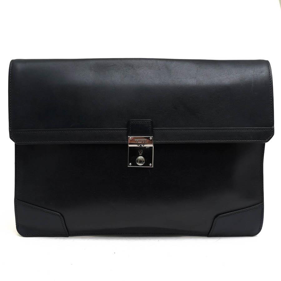 ○トゥミ TUMI 牛革 ビジネスバッグ 93201NVY ASTOR アスター ドレクセル エンベロープ ドレクセル エンベロープ A4サイズ収納可   中古 TUMI（トゥミ） ビジネスバッグ 93201NVY ASTOR アスター ドレクセル