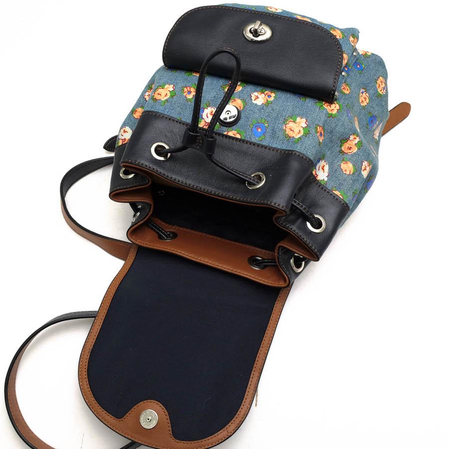 Coach Mini Billie Denim Backpack COACH（コーチ） リュック F57754 MINI BILLIE BACKPACK IN  main image 4