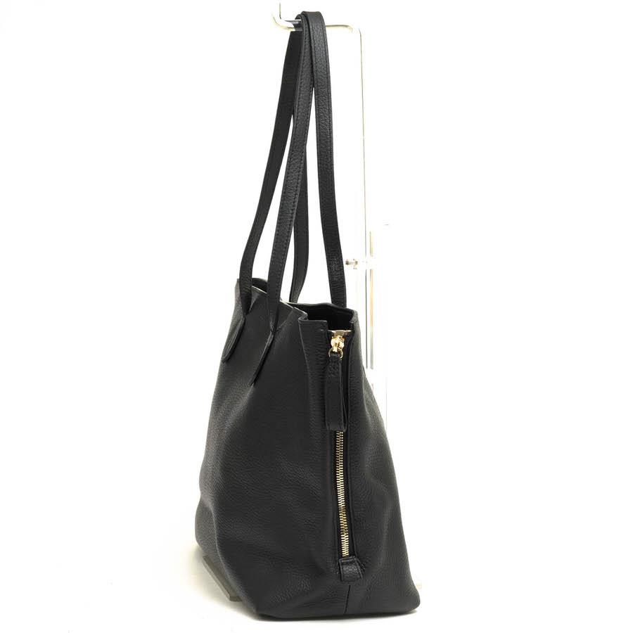 FURLA フルラ トートバッグ LUCE M ルーチェ ペブルドレザー 牛革 シボ革 シュリンクレザー 肩掛け ワンショルダーバッグ_3