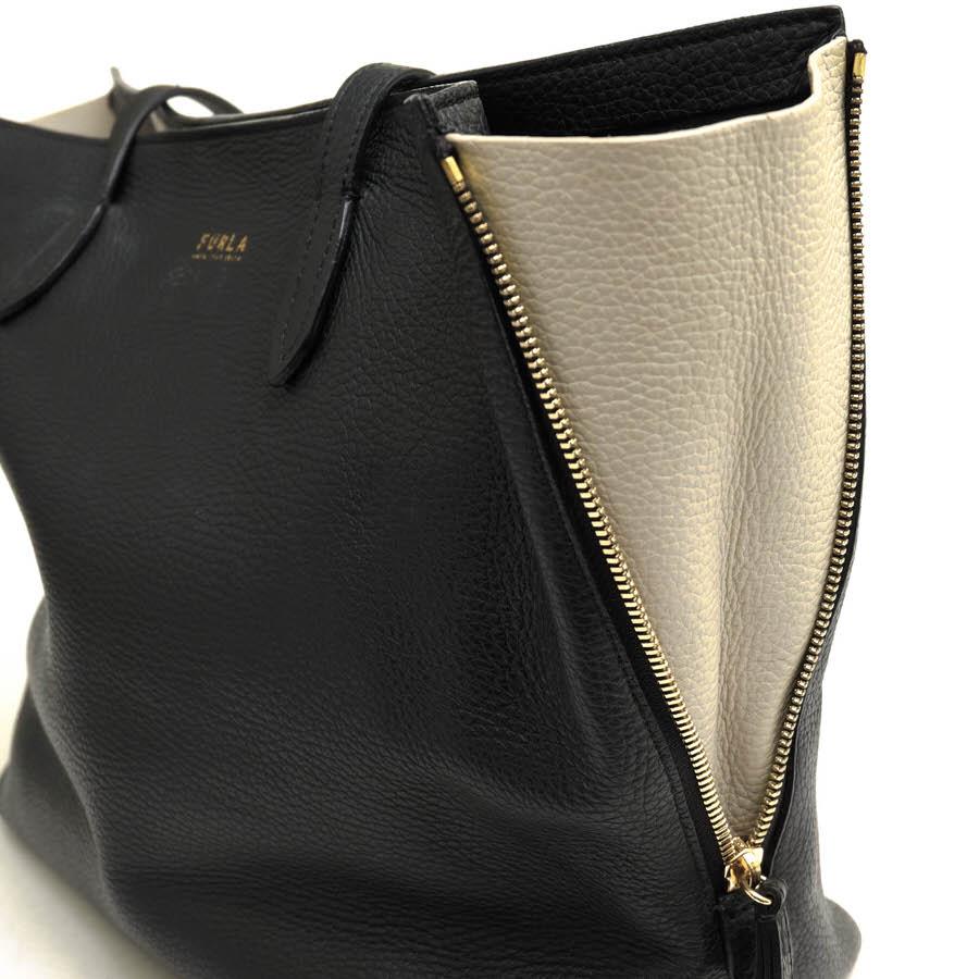 FURLA フルラ トートバッグ LUCE M ルーチェ ペブルドレザー 牛革 シボ革 シュリンクレザー 肩掛け ワンショルダーバッグ_6
